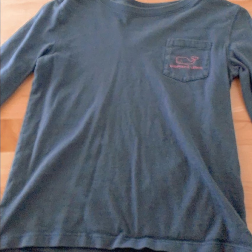 Vineyard Vines Blue and Pink Top